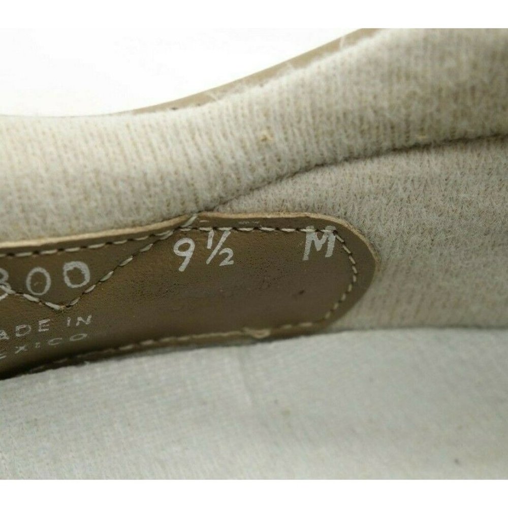 PW Minor Canfield Brown Leather Lace Up Comfort Sneakers Shoes Women's 9.5 M - Picture 3 of 10